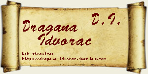 Dragana Idvorac vizit kartica
